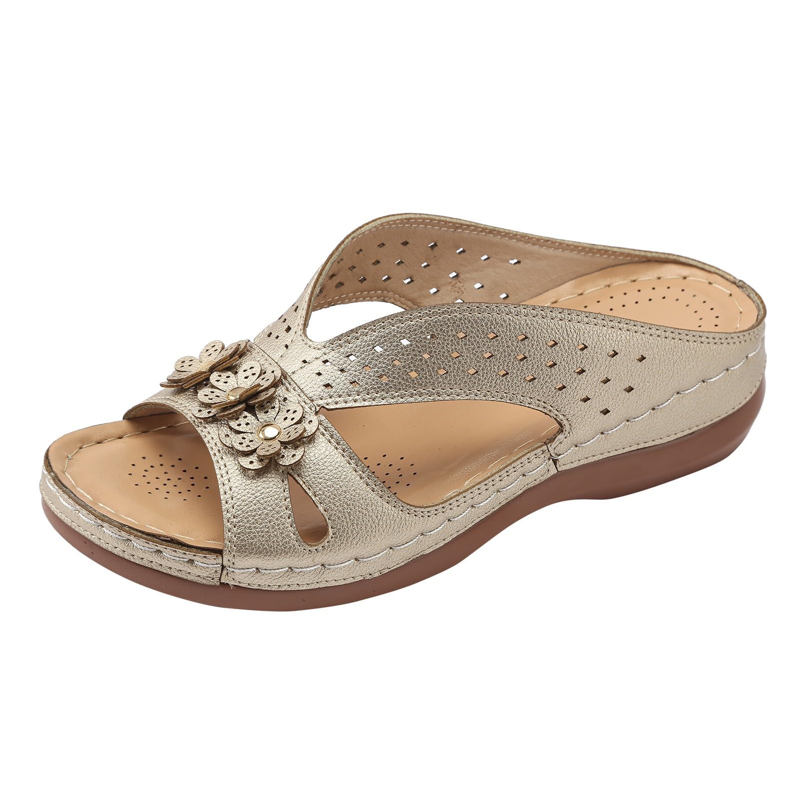 ✨ 2026 New Arrival：Trendy floral cutout design, perfect for summer fashion.