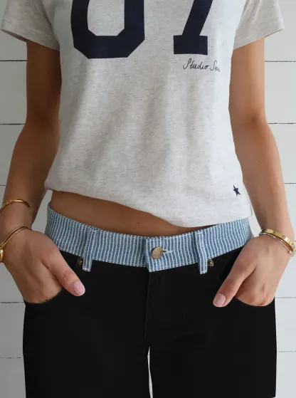 Jodie Adjustable Wide Leg Jeans