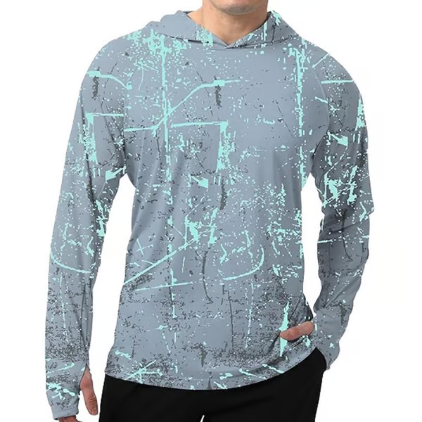 🎁Last Day Promotion 49% OFF🔥Men's Swim & Outdoor UPF 50+ Sun Shirt ，Lightweight SPF 50 UV Protection Hoodie