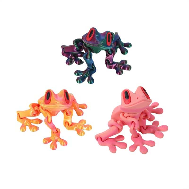 🔥3D Printed Magnet Frog Toy