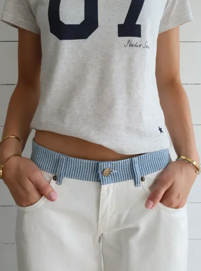 Jodie Adjustable Wide Leg Jeans