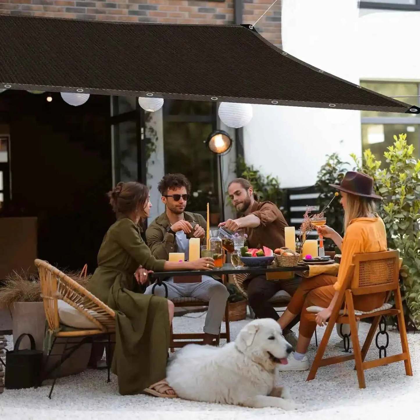 🌞 Heavy-Duty Shade Cloth for Patios, Gardens & Greenhouses
