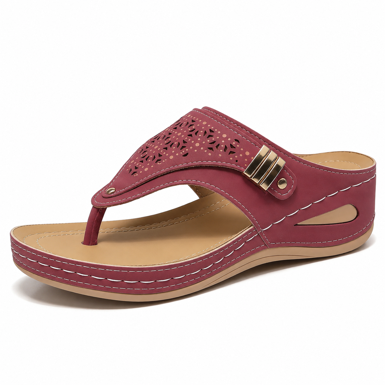 Women's Comfort Wedge Sandals for All-Day Support