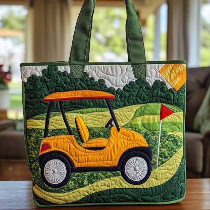 Golf Time Quilted Tote Bag GFTONT1022