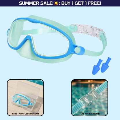 TibaToes Adult Clip-On Swim Goggles