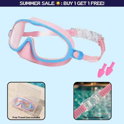 TibaToes Adult Clip-On Swim Goggles