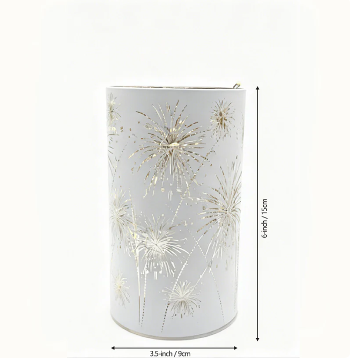 Celebration Firework Lanterns – Premium Patriotic Red, White & Blue Trio