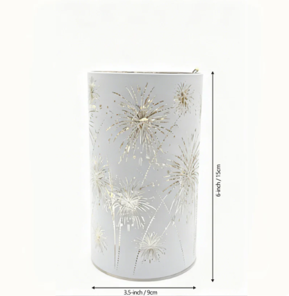 Celebration Firework Lanterns – Premium Patriotic Red, White & Blue Trio