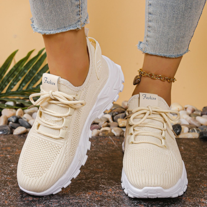 Breathable Knit Sneakers – Lightweight, Cushioned & Perfect for Daily Wear