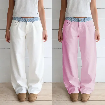 Jodie Adjustable Wide Leg Jeans