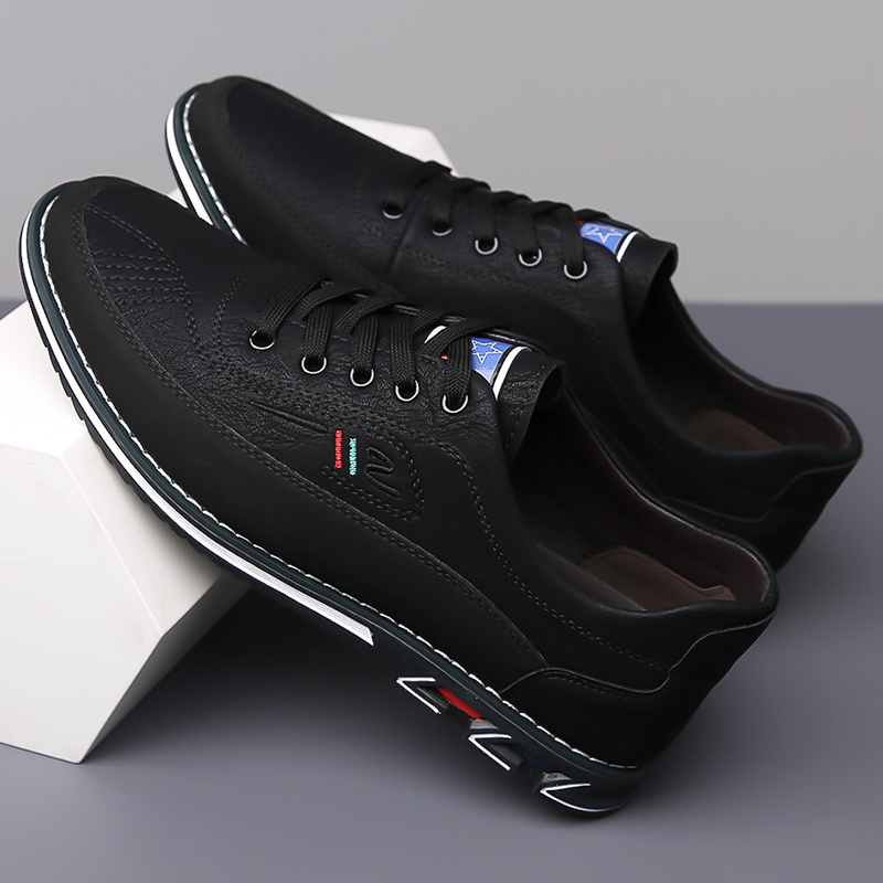 Men's Fashion Calfskin Leather Shoes