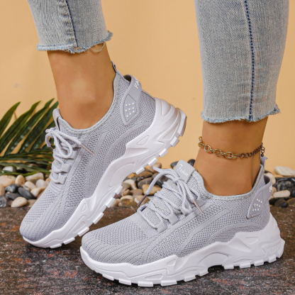 Breathable Knit Sneakers – Lightweight, Cushioned & Perfect for Daily Wear