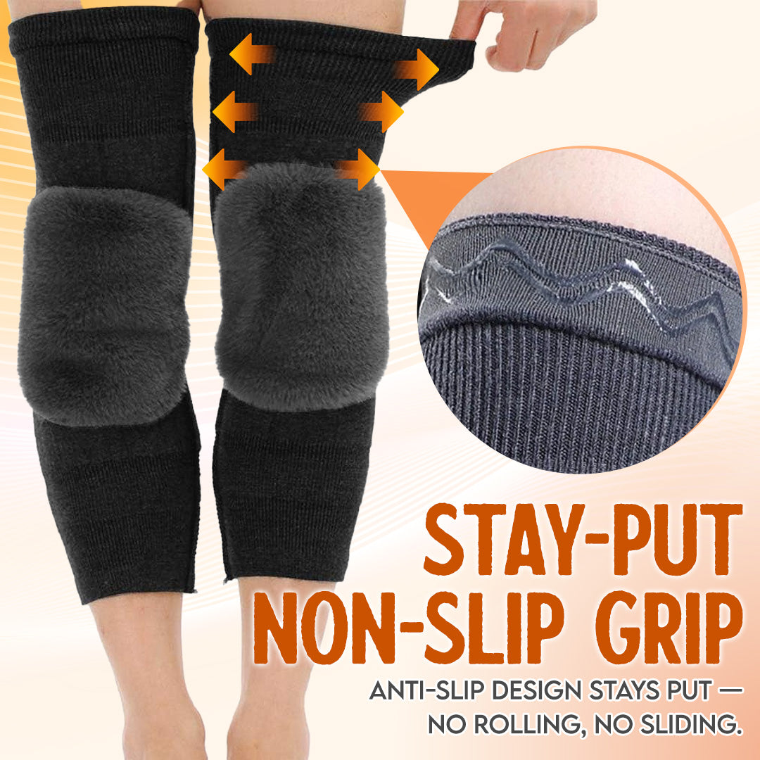  Non-Slip Cashmere Wool Brace Leg Warmer