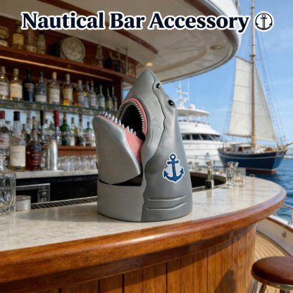 🦈 Shark-Shaped Storage Box & Popcorn Bucket