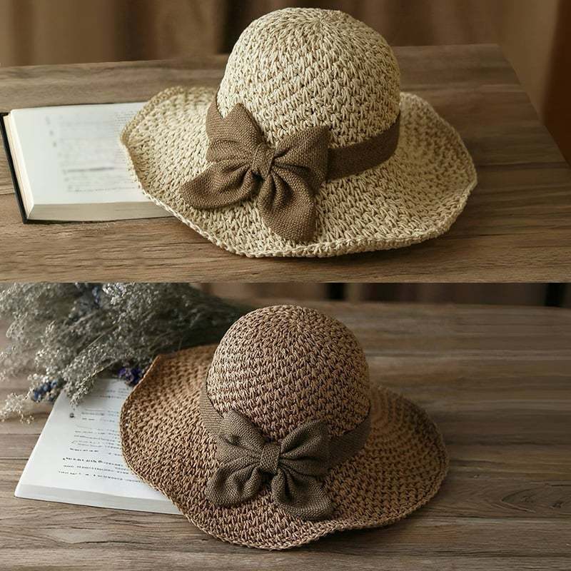 Lightweight Straw Hat Designed for Sunny Days and Beach Getaways