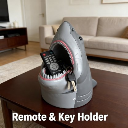 🦈 Shark-Shaped Storage Box & Popcorn Bucket