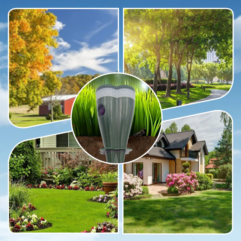 This season's sales offer a 50% discount 🌸Solar-powered waterproof spiral rodent repellent device