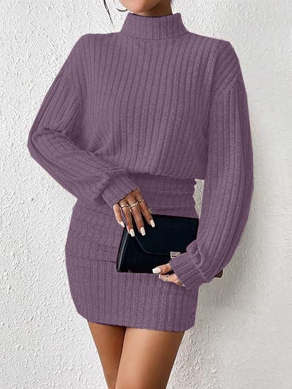 Women's Knitted Sweater Dress (Buy 2 Free Shipping)