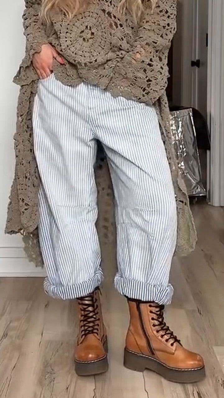 Women Round Neck Hollow Out Casual Long Top(Buy 2 Free Shipping)