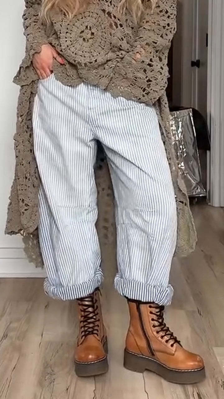 Women Round Neck Hollow Out Casual Long Top(Buy 2 Free Shipping)