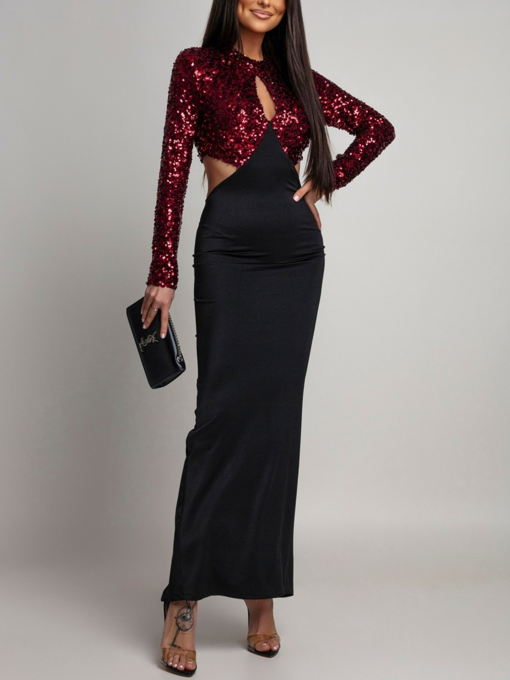 Ladies' fashionable sequined dress（Buy 2 Free Shipping)