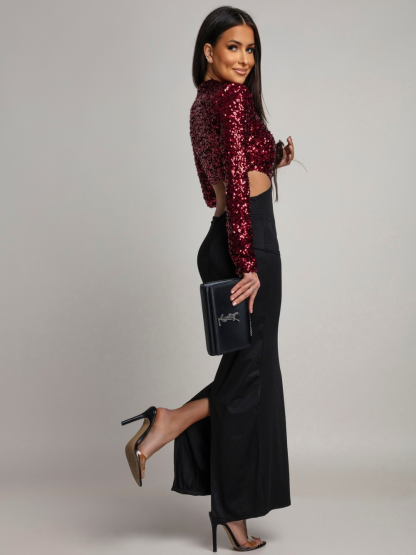 Ladies' fashionable sequined dress（Buy 2 Free Shipping)