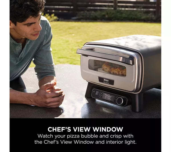 NINJA Artisan Electric Outdoor Pizza Oven & Air Fryer | MO201UK