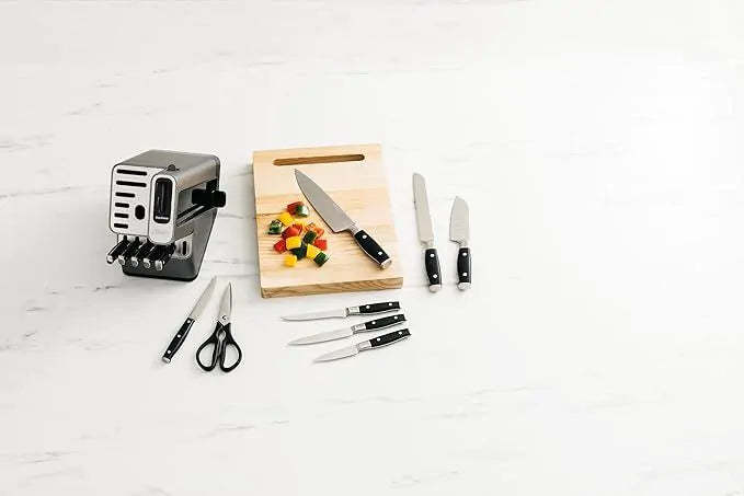 Ninja Foodi StaySharp Knife Block with Integrated Sharpener – Deluxe 14-Piece Set | K32014EUUK