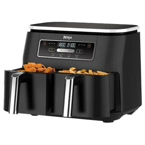 Ninja Foodi 4-in-1 Dual Zone 7.6L Air Fryer - Black | AF200UK