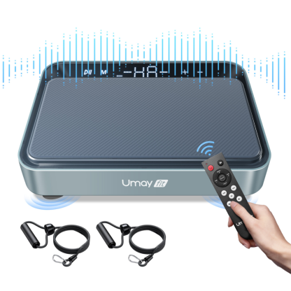 Umay V30 Vibration Plate Exercise Machine with Resistance Bands