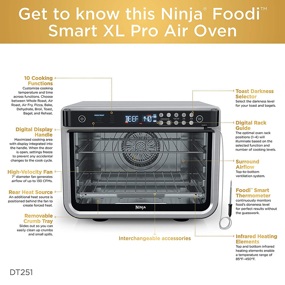 Ninja Foodi 10-in-1 Countertop Oven | DT200UK