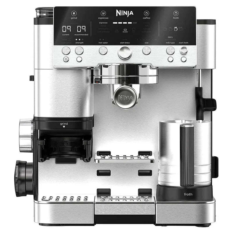 Ninja Luxe Cafe Premier Espresso Machine - Black & Stainless Steel | ES601UKBK