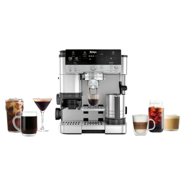 Ninja Luxe Cafe Premier Espresso Machine - Black & Stainless Steel | ES601UKBK
