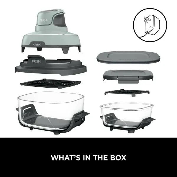 Ninja CRISPi 4-in-1 Portable Glass Air Fryer | FN101UK