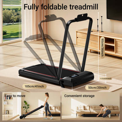 Umay Smart Walking Pad, Under Desk Treadmill and 2-in-1 Incline Walking Pad Treadmill for Home Office