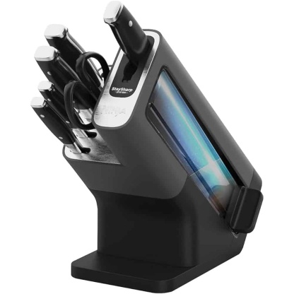 Ninja Foodi StaySharp Knife Block w/Sharpener K32006UK