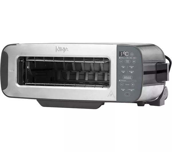 Ninja Foodi 3-in-1 Toaster, Grill & Panini Press - Stainless Steel | ST202UK