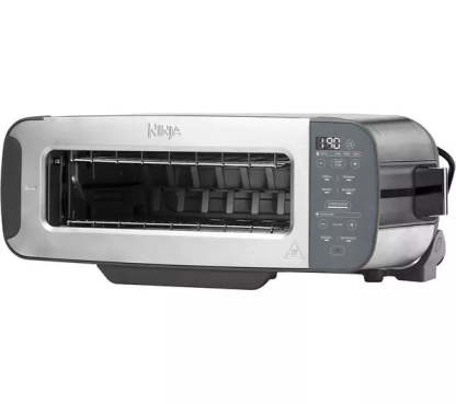 Ninja Foodi 3-in-1 Toaster, Grill & Panini Press - Stainless Steel | ST202UK