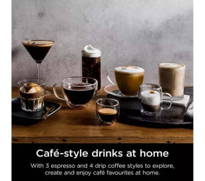 Ninja Luxe Cafe Premier Espresso Machine - Black | ES601UKBK