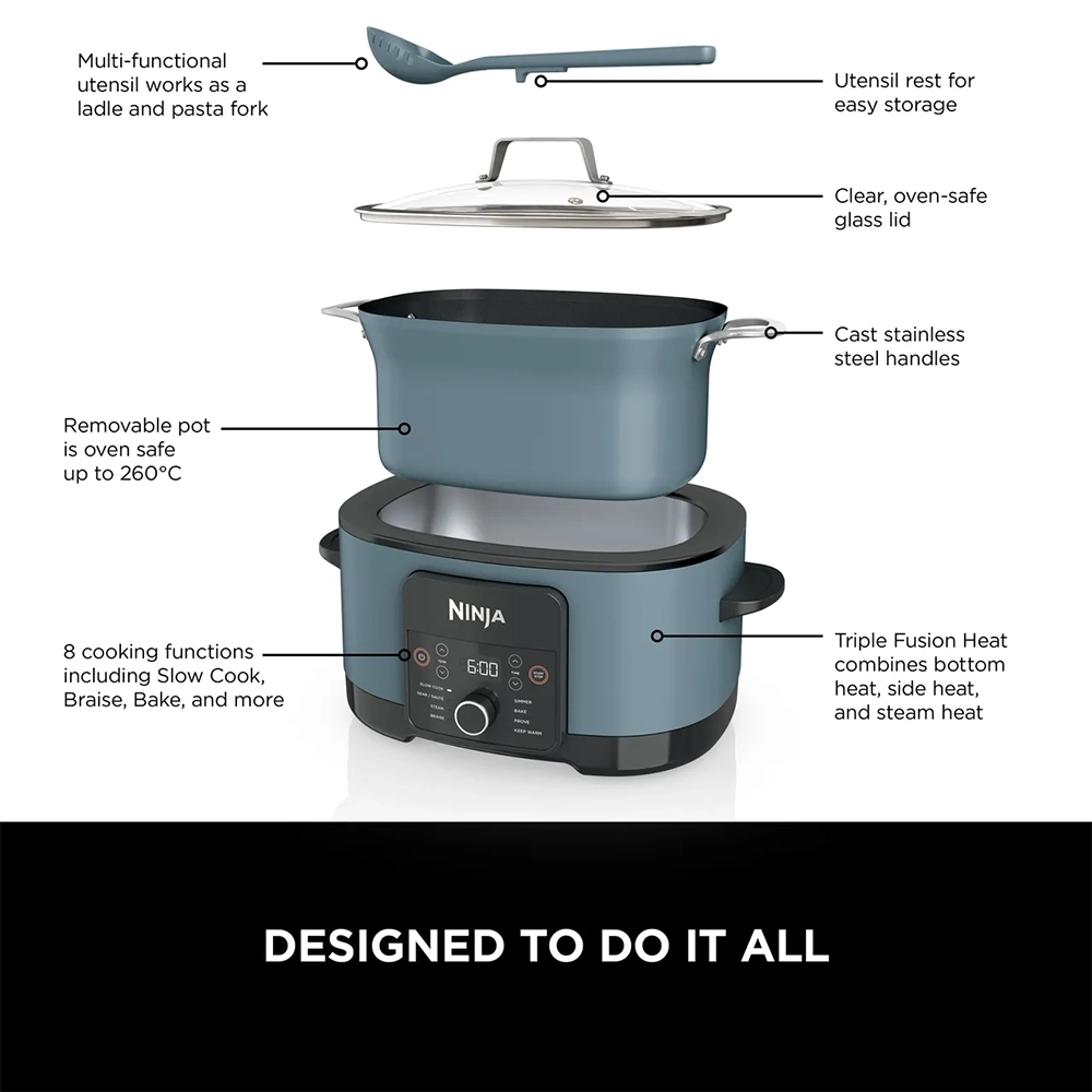 Ninja Possible Cooker 8-in-1 Slow Cooker MC1001UK