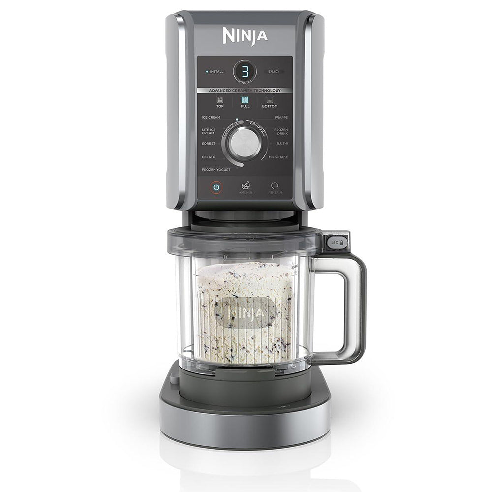 Ninja CREAMi Deluxe 10-in-1 Ice Cream and Frozen Drink Maker NC501UK