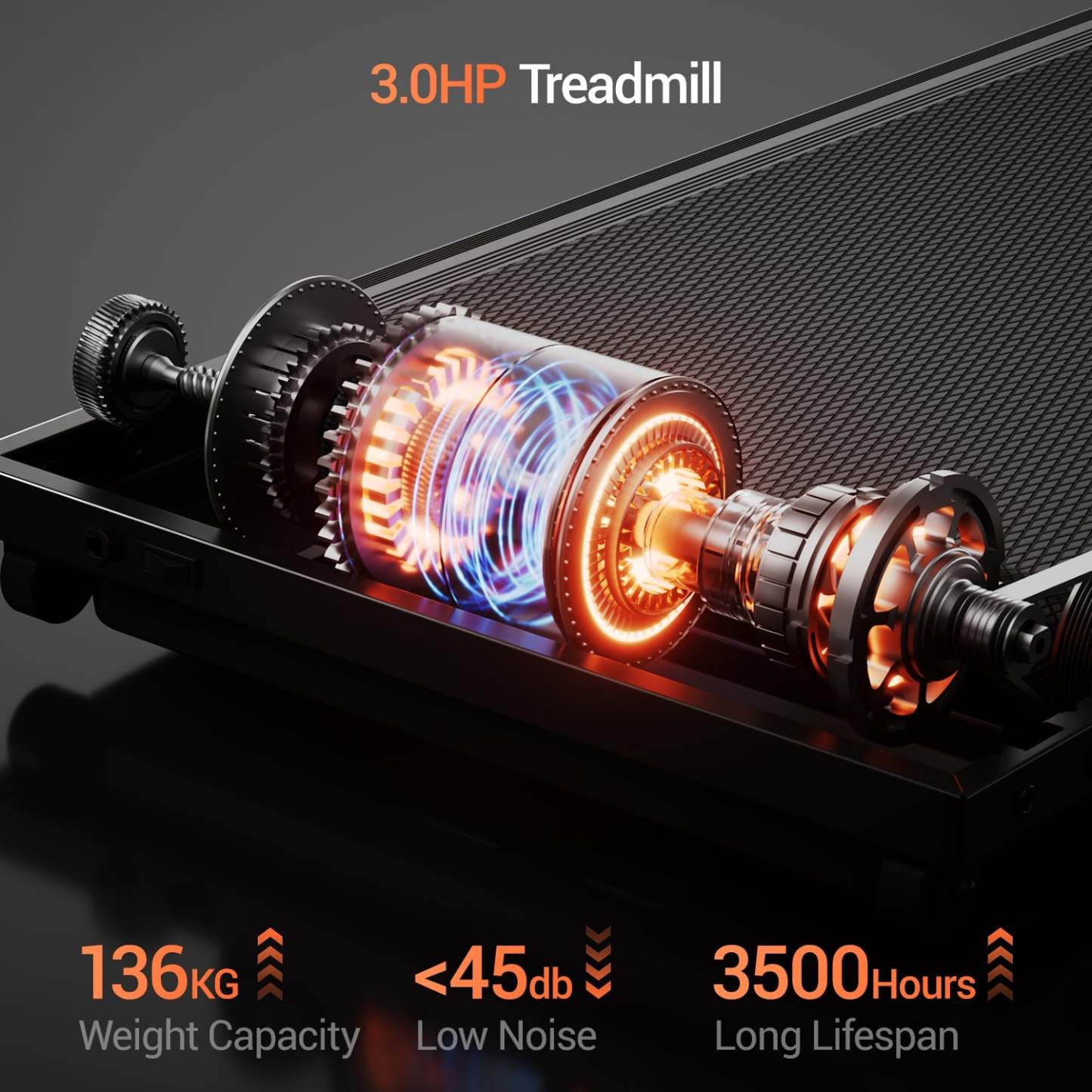 Umay SF10 Foldable Treadmill with 10%/15% Incline & 12km/h Speed