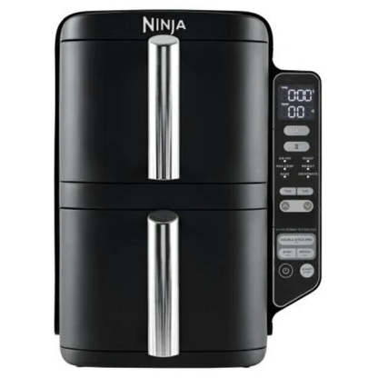 Ninja 7.6L Double Stack 2 Drawer Air Fryer - Black | SL300UK