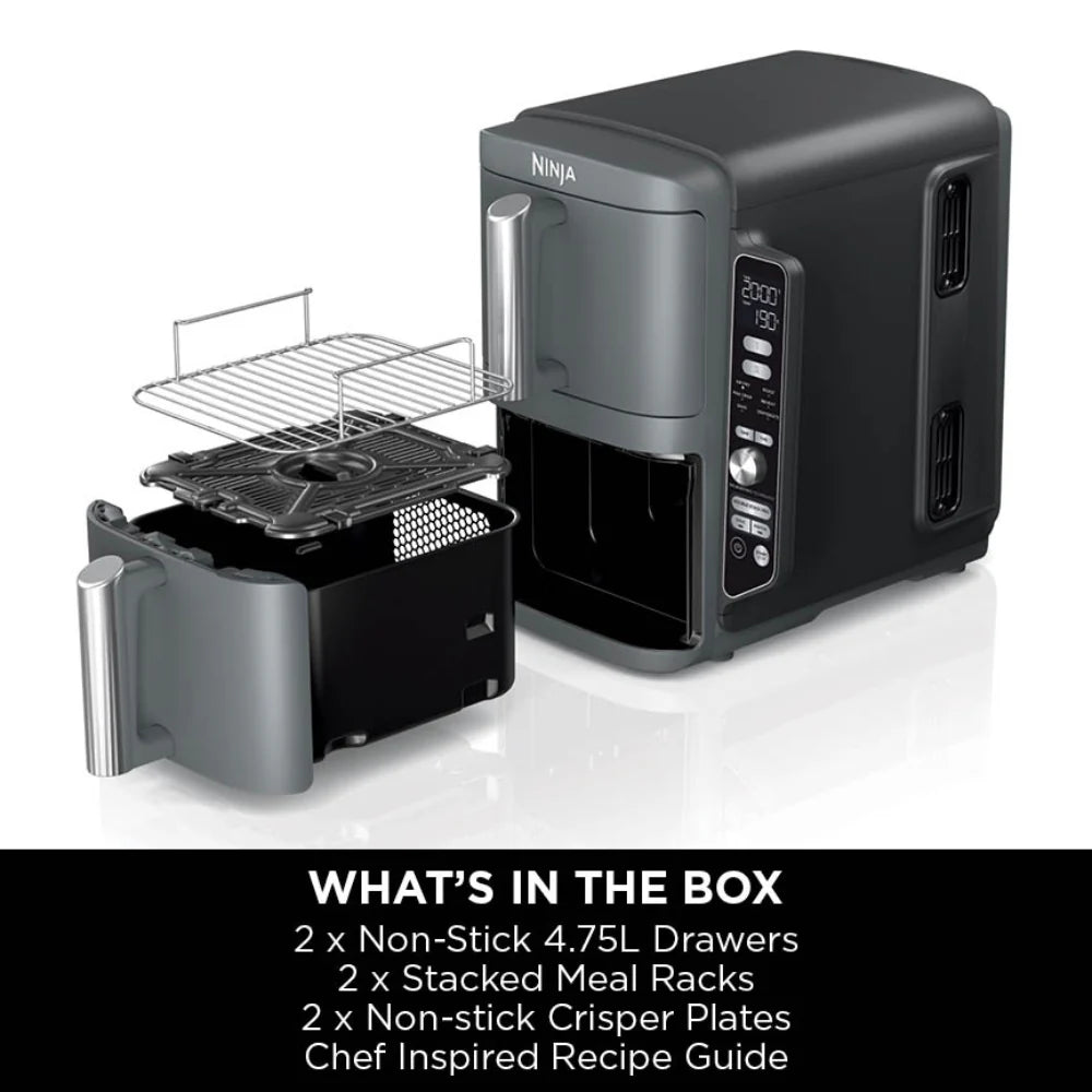 Ninja 9.5L Double Stack Dual Zone Air Fryer | SL400UK