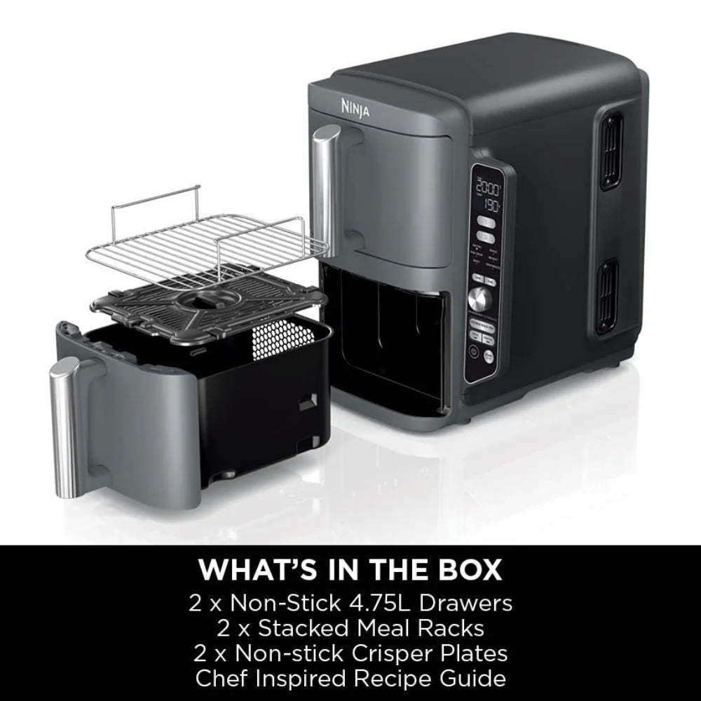 Ninja 9.5L Double Stack Dual Zone Air Fryer | SL400UK