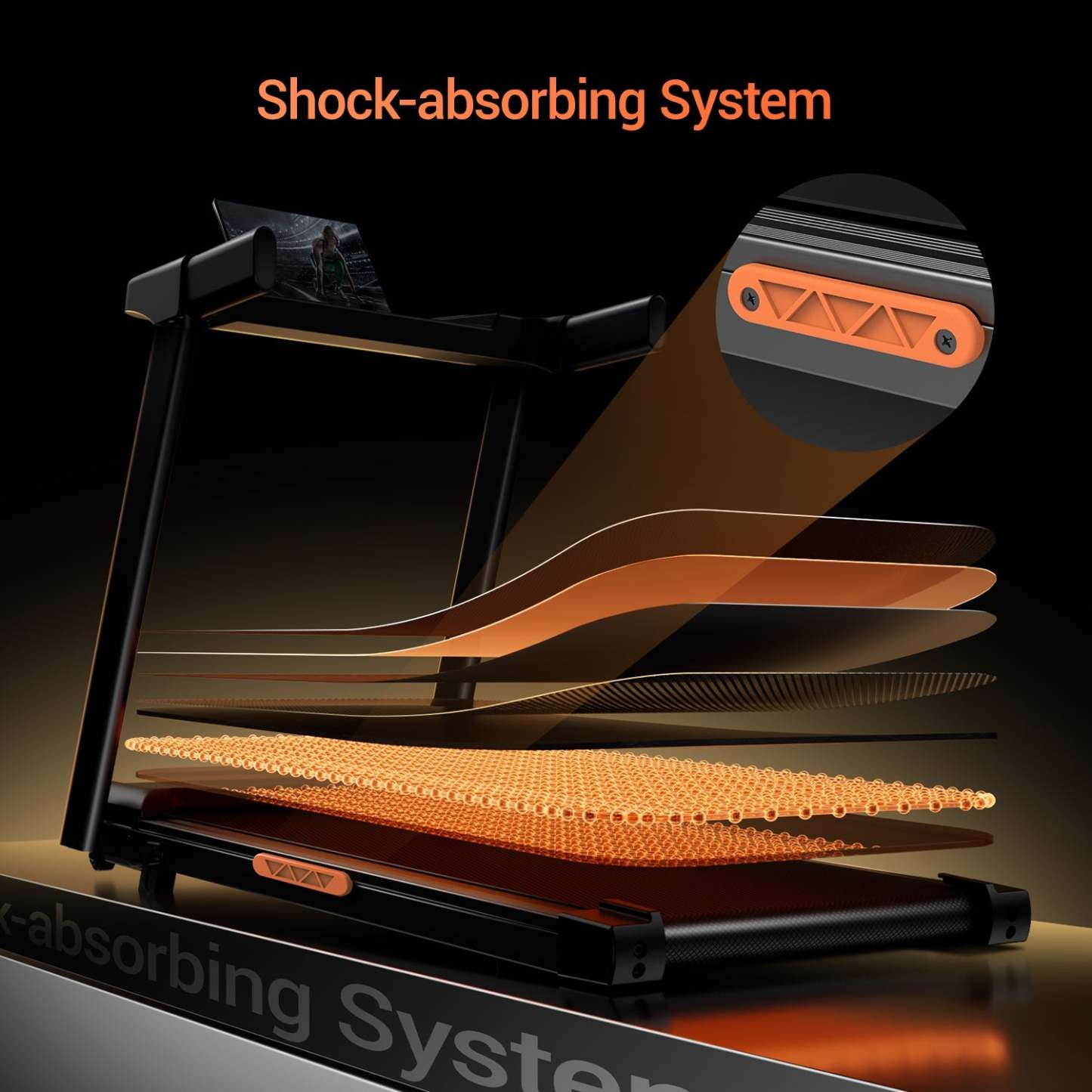 Umay SF10 Foldable Treadmill with 10%/15% Incline & 12km/h Speed