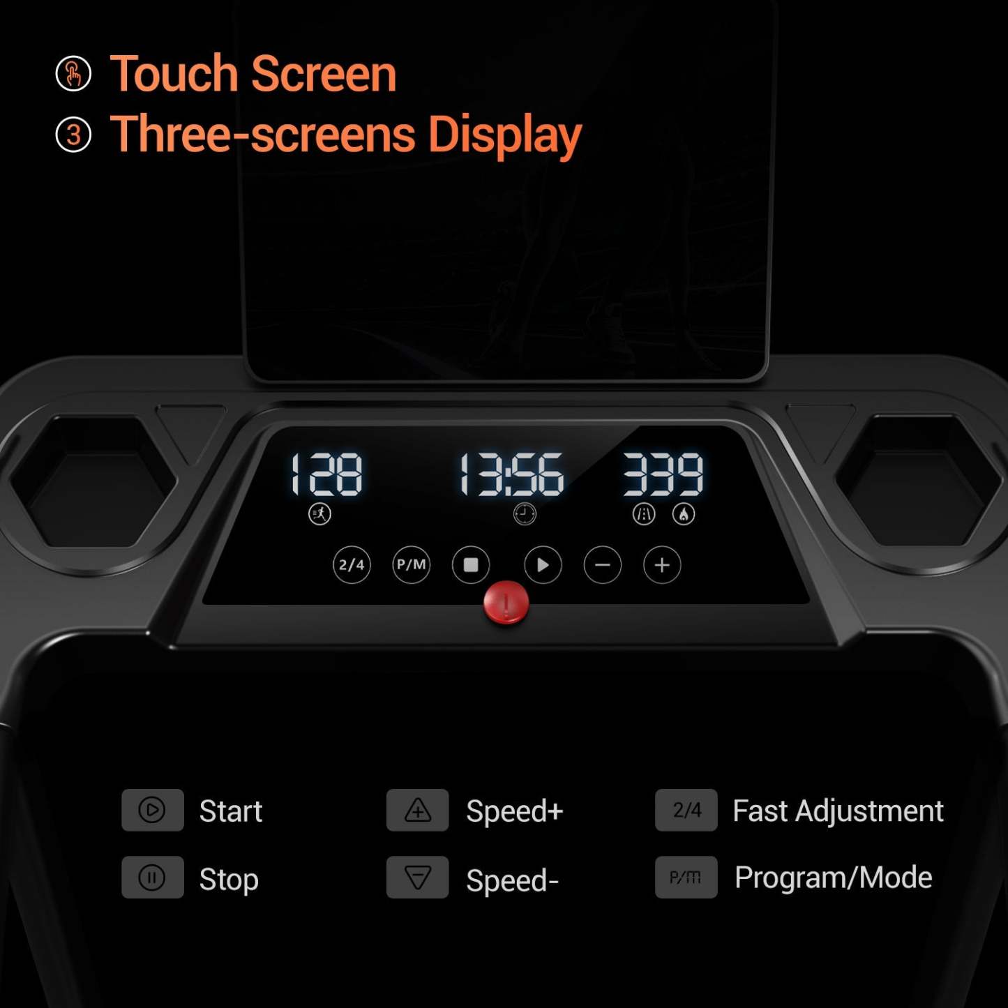 Umay SF10 Foldable Treadmill with 10%/15% Incline & 12km/h Speed