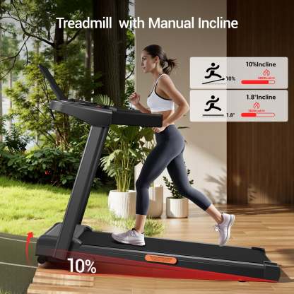 Umay SF10 Foldable Treadmill with 10%/15% Incline & 12km/h Speed