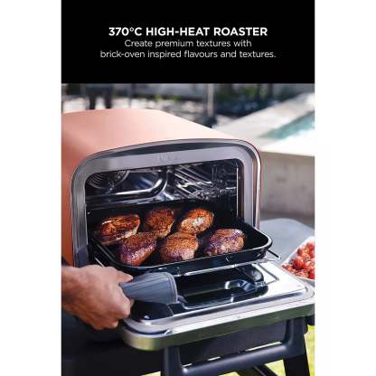 Ninja Woodfire Electric Outdoor Oven, Artisan Pizza Maker and BBQ Smoker OO101UK