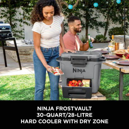 Ninja FrostVault 28L Hard Cooler with Dry Zone Slate Grey | FB131UKGY